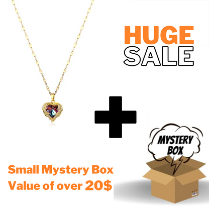 Crystal Heart Necklace [Free Today]